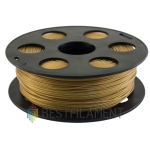 Золотистый металлик PLA пластик для печати, 1кг ( 1.75мм )